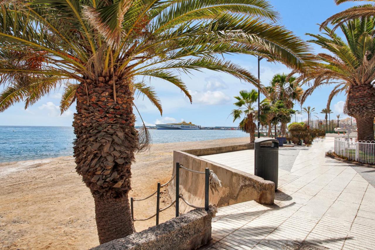 洛斯克里斯蒂亚诺斯Luxory Dreamy Sunset, Seafront, Direct Access To The Promenade,Wifi,Pool,Free Parking公寓 外观 照片